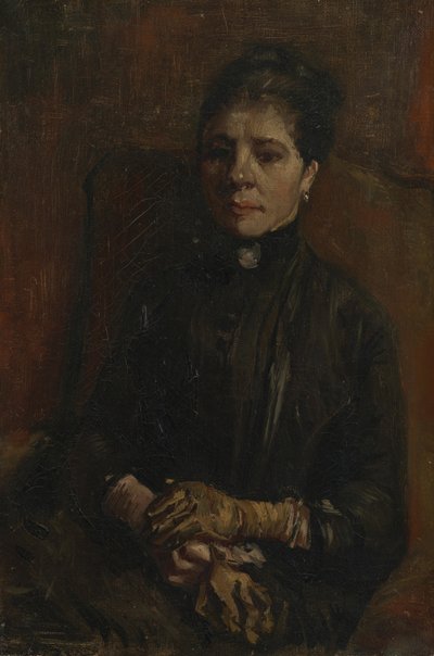 Retrato de una mujer de Vincent van Gogh